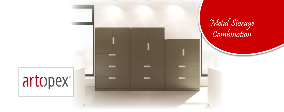 Artopex Metal Storage - Combination Cabinets