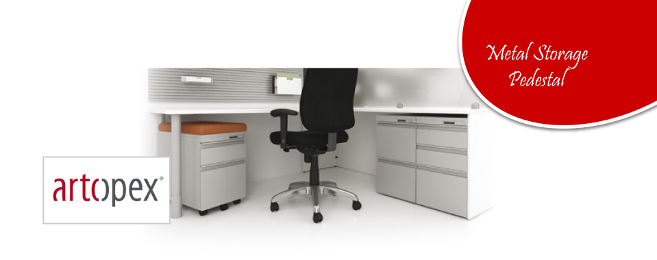 Artopex Metal Storage - Pedestal Cabinets
